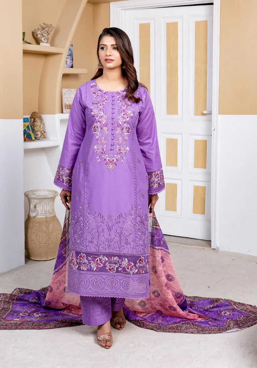 Munira 7 Voguish Cotton MSL 06 Lavender